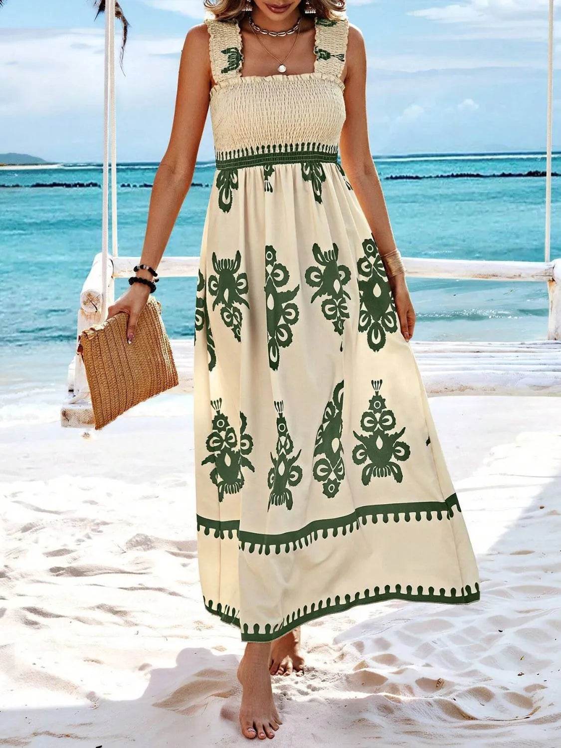 Smocked Printed Wide Strap Maxi Dress Trendsi 549a1e71-c7f6-4916-a864-5f0ce8199dda-Max-Origin