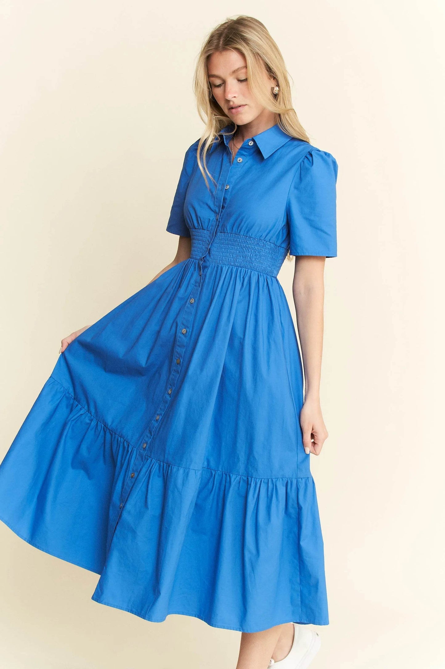 Jade By Jane Short Sleeve Button Down Midi Dress Trendsi 549b28c03c7c40a2b157d7ef87a369d0-Max-Origin