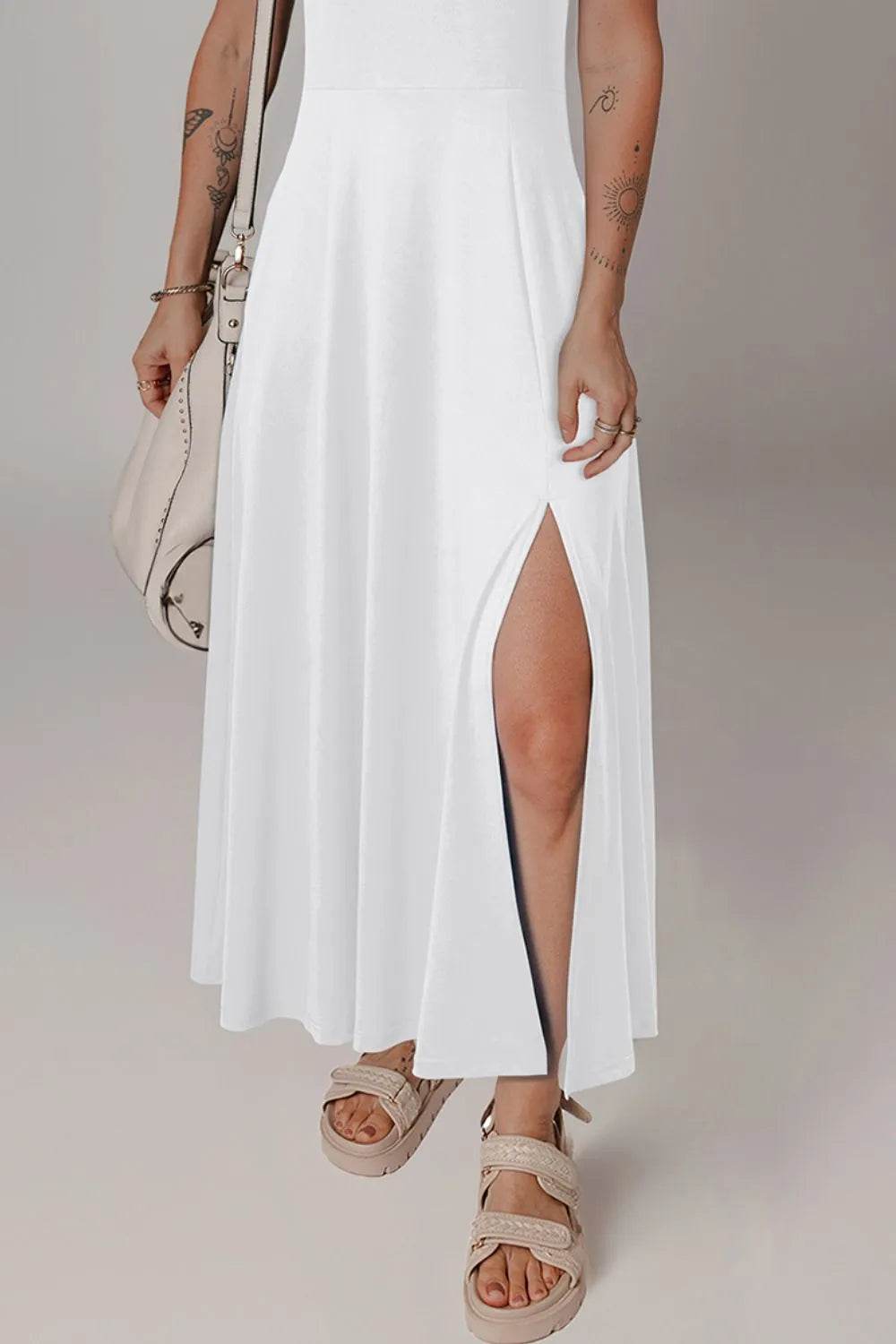Side Slit Scoop Neck Wide Strap Dress Trendsi 54a18a41-eac3-4130-b423-c01ece30303f-Max