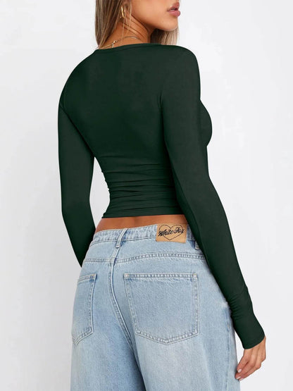 Long Sleeve Cropped T-Shirt Trendsi 54c8e470-1c0c-41ca-862c-5595a6238dcc-Max-Origin