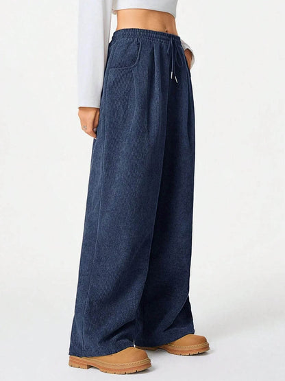 Drawstring Wide Leg Pants Trendsi 5502fc8e-94ec-49f2-a1fb-e11244d4f01e-Max-Origin