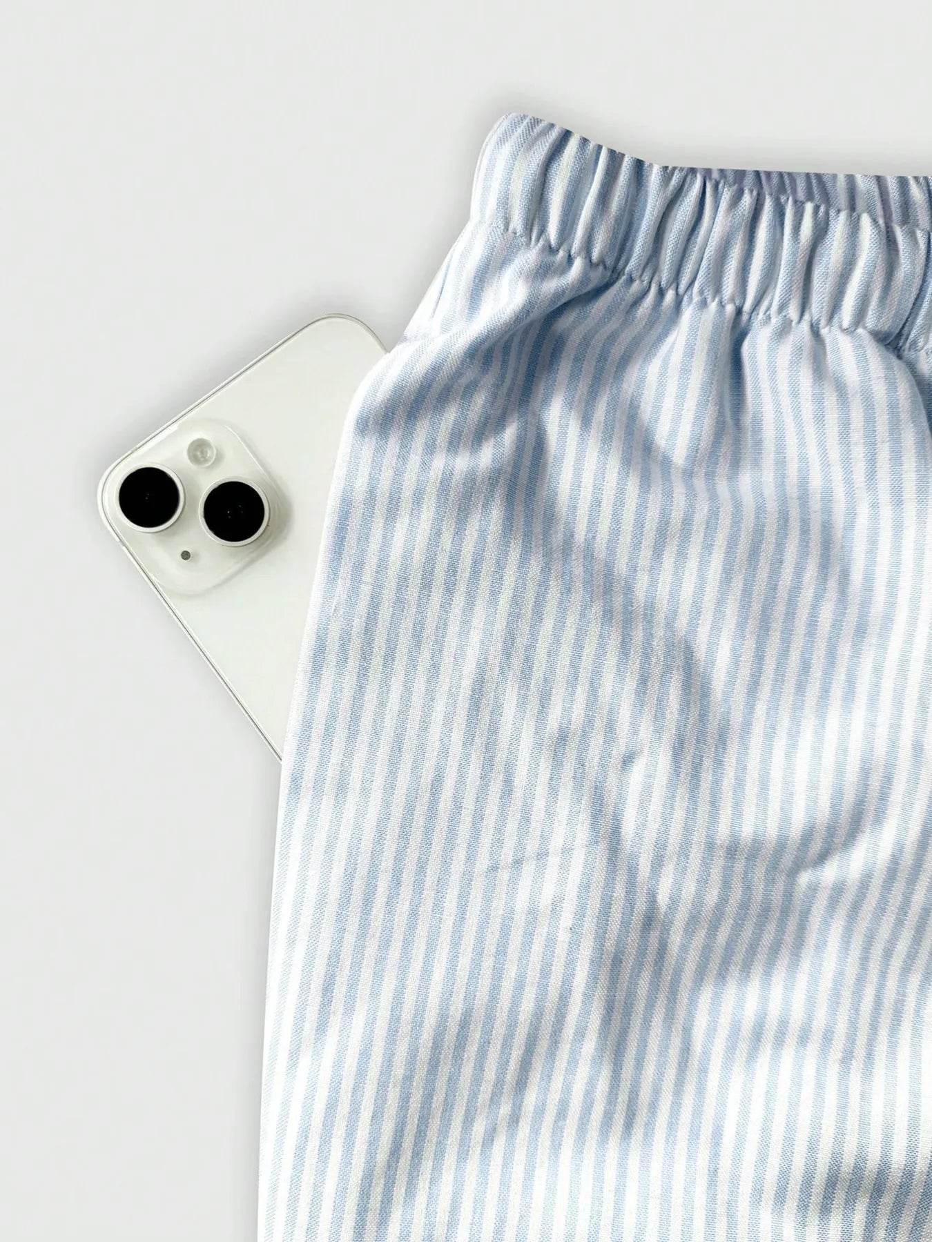 Drawstring Striped Wide Leg Pants Trendsi 5581057479af484fa6c39bfa3b328a94-Max-Origin