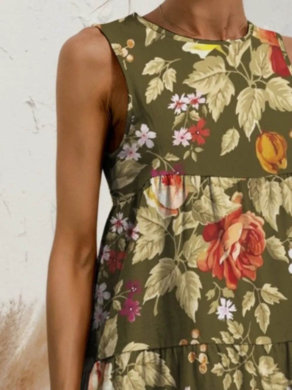 FAM-FAM Tiered Printed Round Neck Sleeveless Dress Trendsi 56537d4c-fee7-42eb-8198-dde71cce06e1-Max