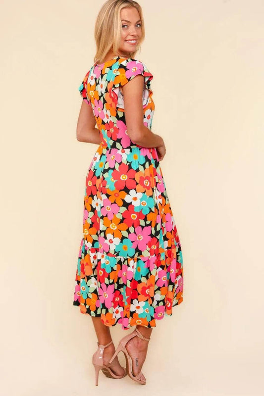 Haptics Floral Midi Dress with Side Pockets Trendsi 5659acba-b326-43f6-be76-82746021ac37-Max