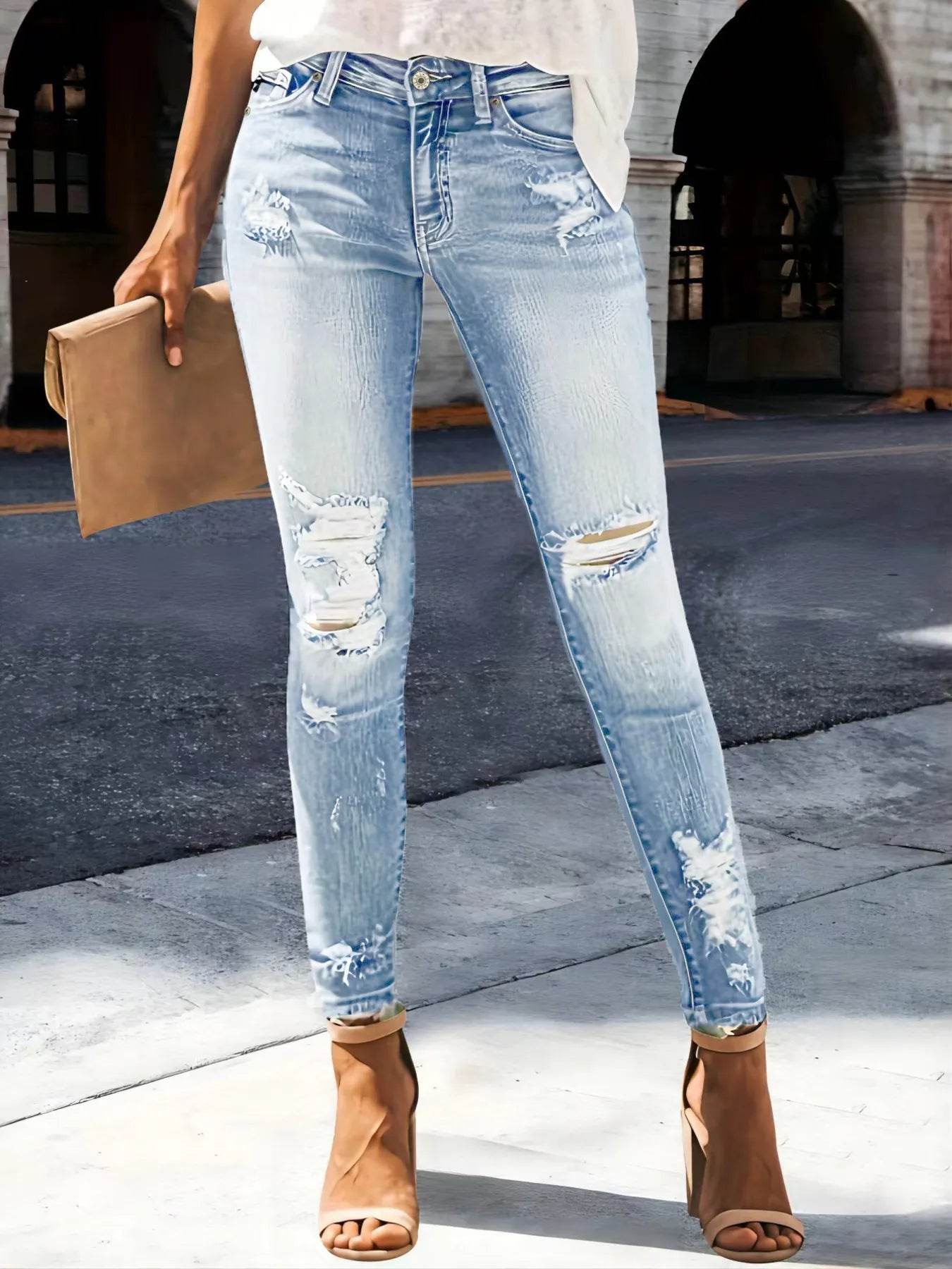 Distressed Skinny Jeans Trendsi 56d418351dd84426aa913c236cd96961-Max-Origin