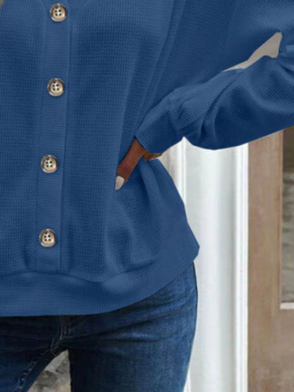 V-Neck Dropped Shoulder Blouse Trendsi 573443d9b82746ee806a3c8cf06a1187-Max
