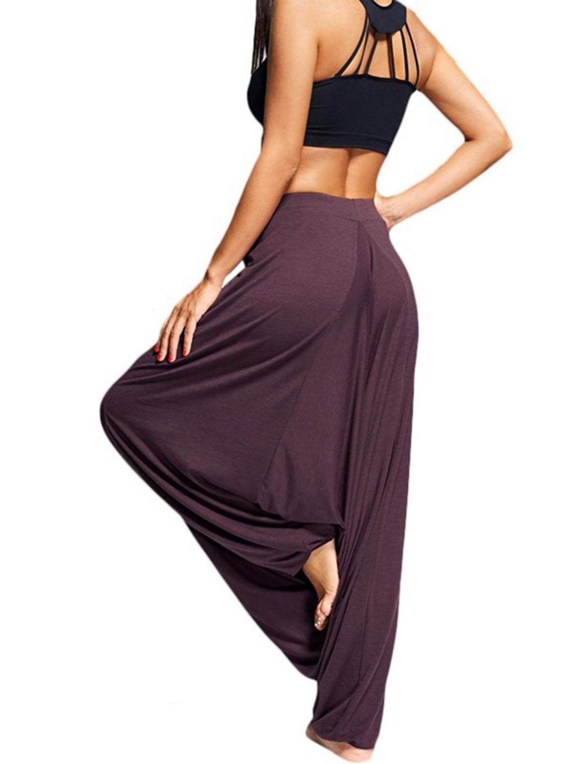 Tied Mid Waist Long Harem Pants Trendsi 576ae7aae3444e66b95a9f6d020e6fbd-Max