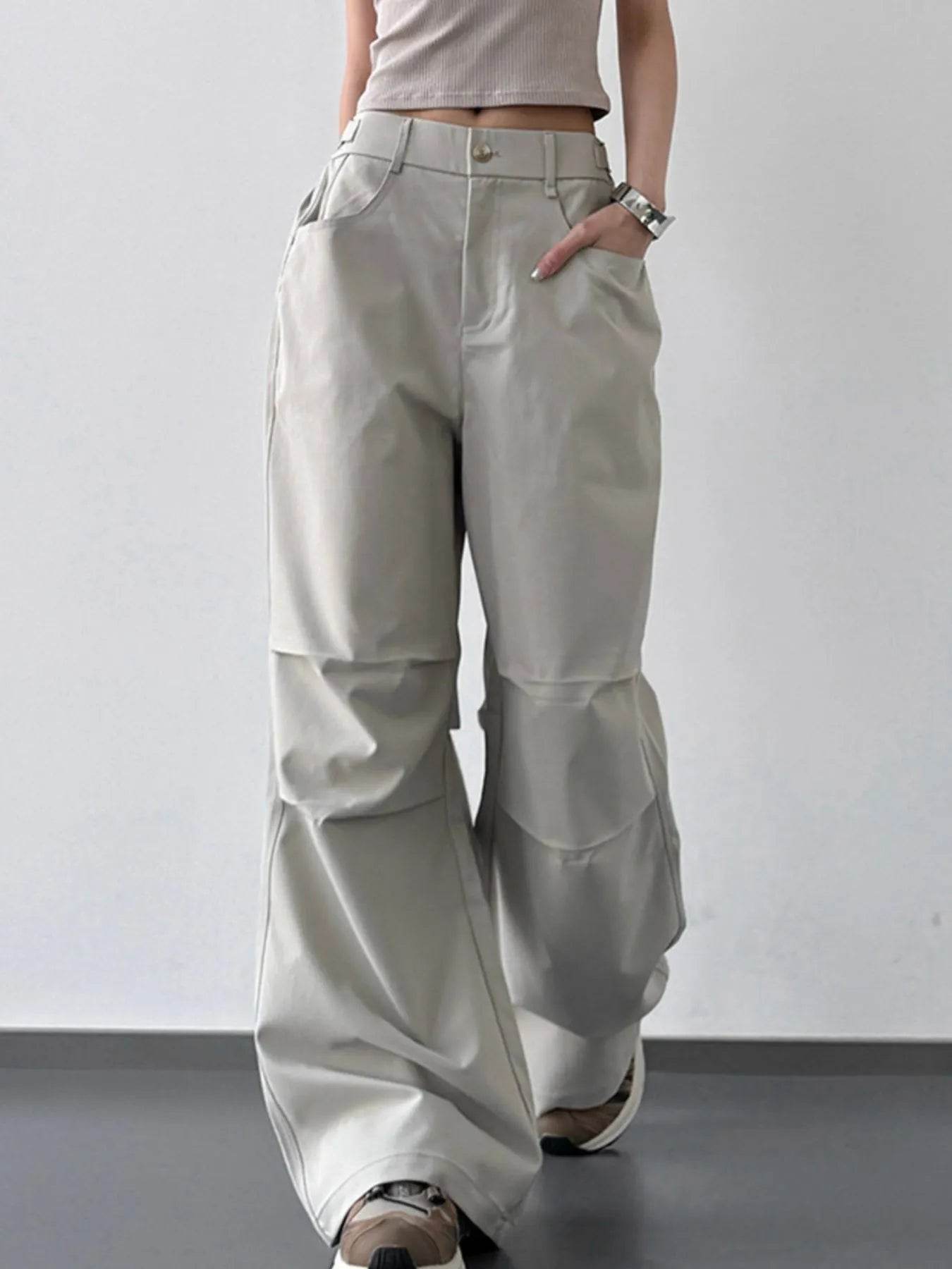 Wide Leg Cargo Pants Light Gray Trendsi 57ad0872-8c23-40e6-88de-5d04210a47df-Max-Origin