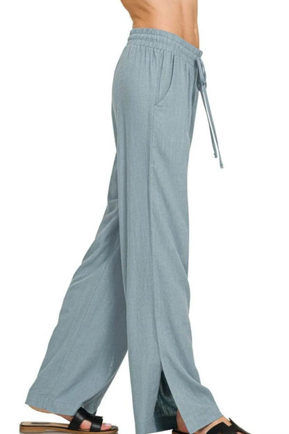 Zenana Linen Drawstring Pants Trendsi 57ad0f92-9add-4800-af01-6eeb8cb21674-Max-Origin