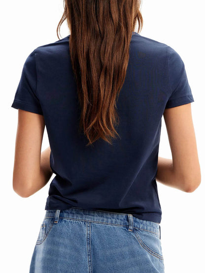 Flower Graphic Round Neck T-Shirt Trendsi 57b45f16d513438b90c547941d61050f-Max-Origin