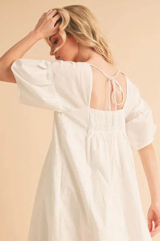 Aemi + Co Square Neck Babydoll Dress with Pockets Trendsi 57e57511b6fd4524953a104e1f319750-Max-Origin