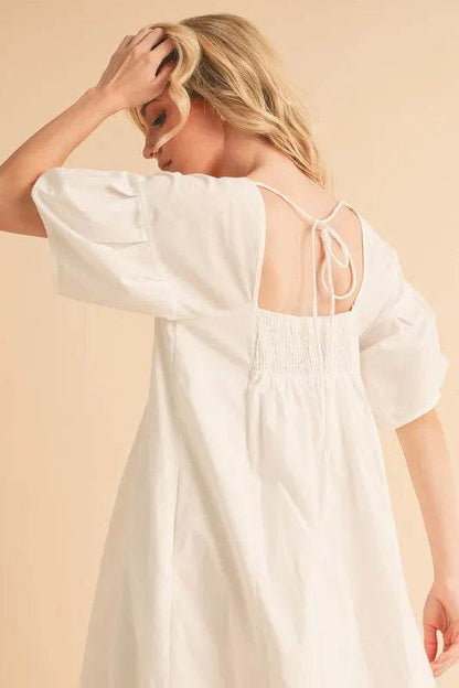 Aemi + Co Square Neck Babydoll Dress with Pockets Trendsi 57e57511b6fd4524953a104e1f319750-Max-Origin