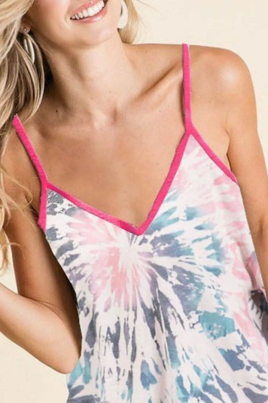 BiBi Tie Dye French Terry Knit Sleeveless Top Trendsi 57f802ac-af5a-4585-a376-f7f379c9a313-Max-Origin