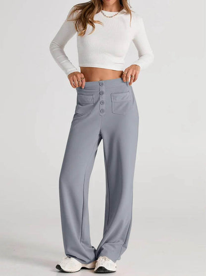 High Waist Wide Leg Pants Trendsi 5814b378-40a8-4a9c-bf4c-70703faf5923-Max