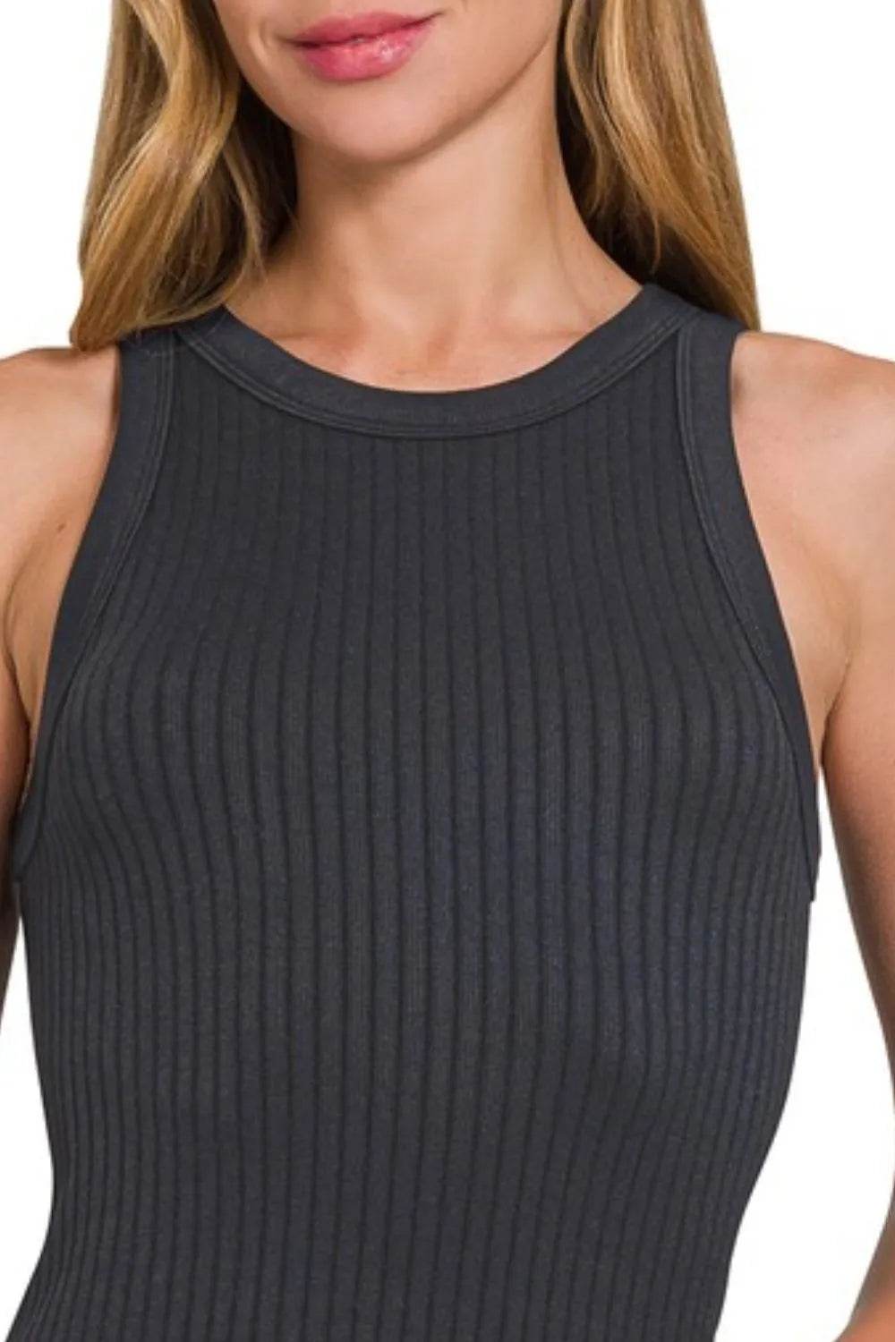 Zenana Seamless Ribbed Crop Tank Trendsi 58716d37-4e27-4bbc-a7aa-54f6228b4eb8-Max-Origin