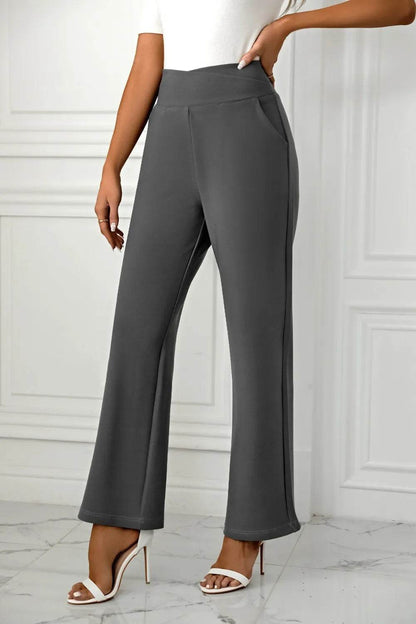 High Waist Straight Leg Pants Dark Gray Trendsi 58c8b29b-22a8-40c0-86d6-28bee009a8bc-Max