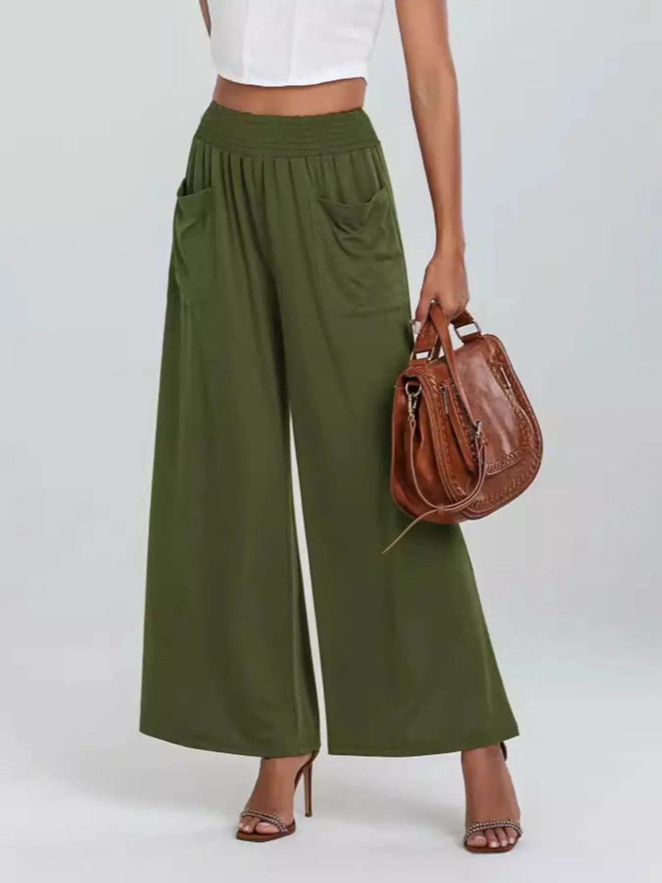 High-Waisted Wide Leg Pants with Pockets Green Trendsi 59346b66-ae8c-4b29-9466-410c13dccebf-Max-Origin
