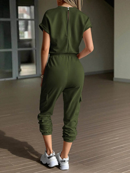 Round Neck Short Sleeve Top and Pants Set Trendsi 5949a985106f461db321304ef3324bea-Max-Origin