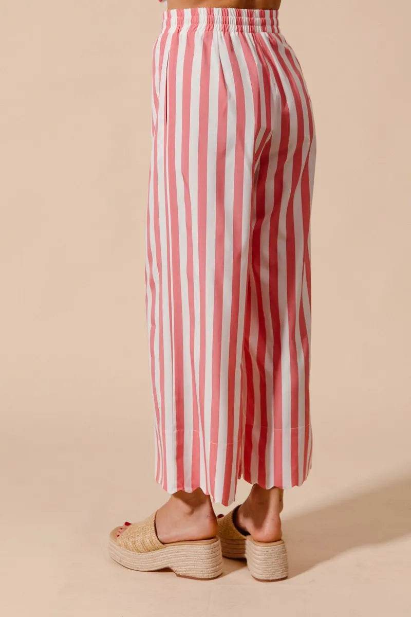 SO ME Front Tie Stripe Top With Puff Sleeves and Wide Leg Pants Set Trendsi 596df98373124bc5bcf78ad86c599fa6-Max-Origin