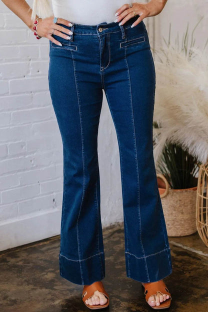 Center Seam Deep Wash Straight Jeans Trendsi 597e3043-3c62-4a1a-8f8f-b9bfa6daf713-Max-Origin