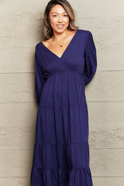 Perfee Tied Backless Tiered Midi Dress Trendsi 59b43ae3f8c04af5b1d8b89e979b8795-Max