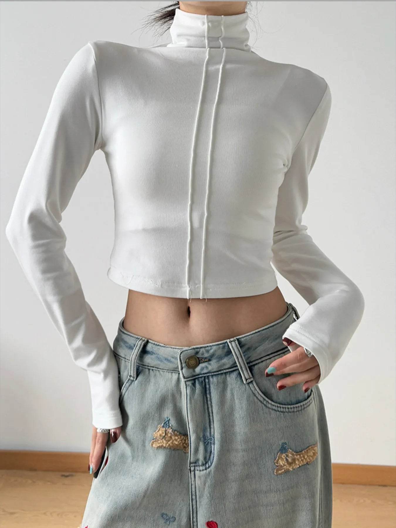 High Neck Long Sleeve Cropped T-Shirt Trendsi 5a6ed2fc7c73499eb38ebb70dace2447-Max-Origin
