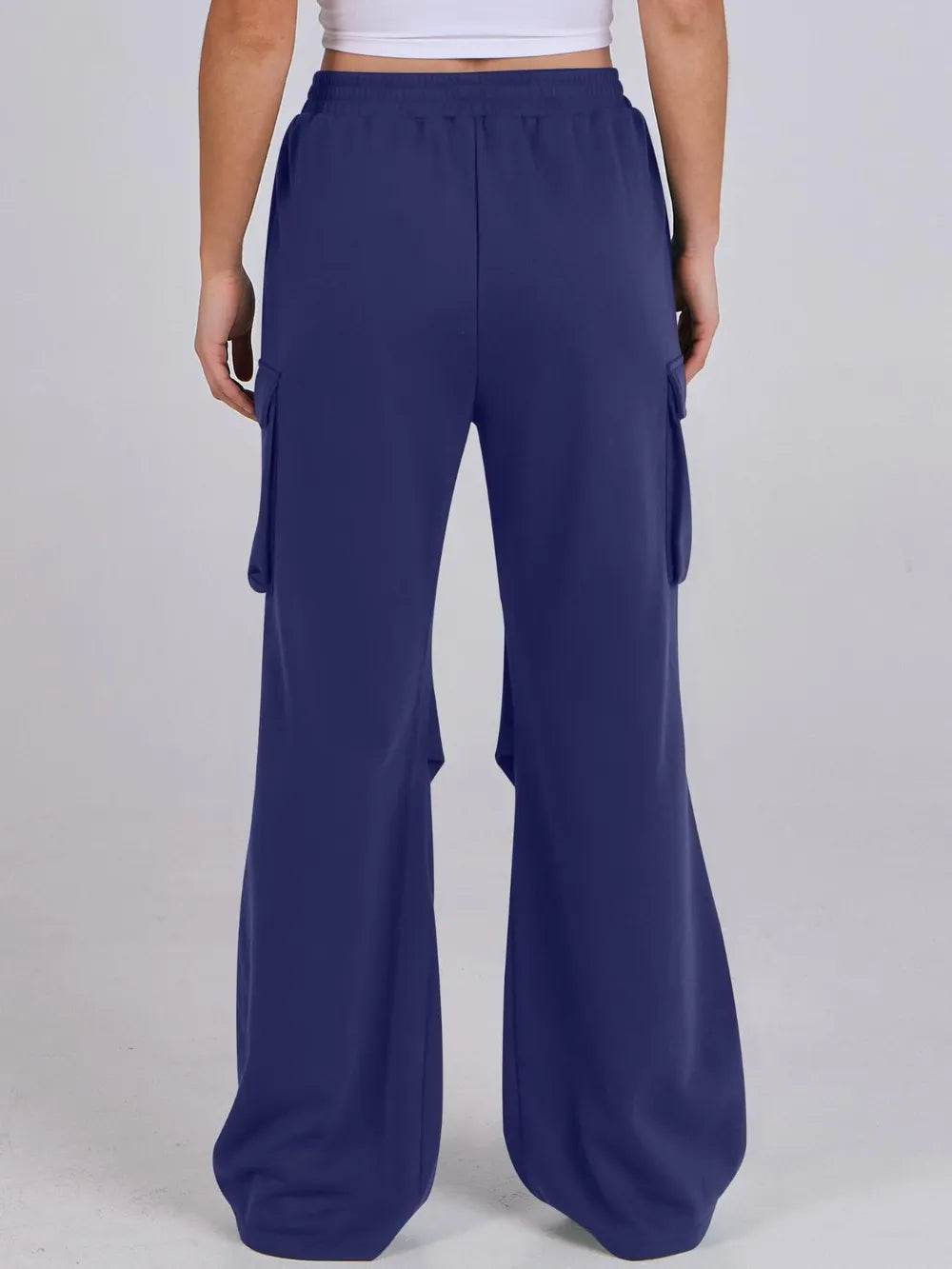 Elastic Waist Wide Leg Pants with Pockets Trendsi 5ab6df55-33f9-4b02-9e77-605a4cf345ab-Max