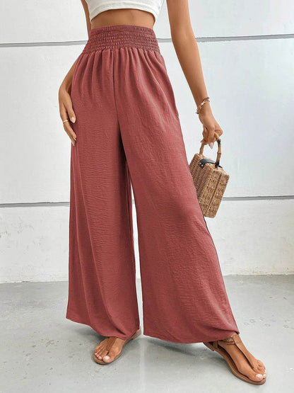 Perfee Wide Leg Pants with Pockets Rust Trendsi 5af4b8a8-2d88-4050-b910-d8973417808c-Max