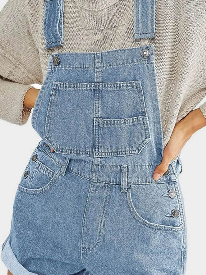 Pocketed Square Neck Wide Strap Denim Overalls Trendsi 5b5c009f-52ce-4ebc-9e8f-30168e655afd-Max