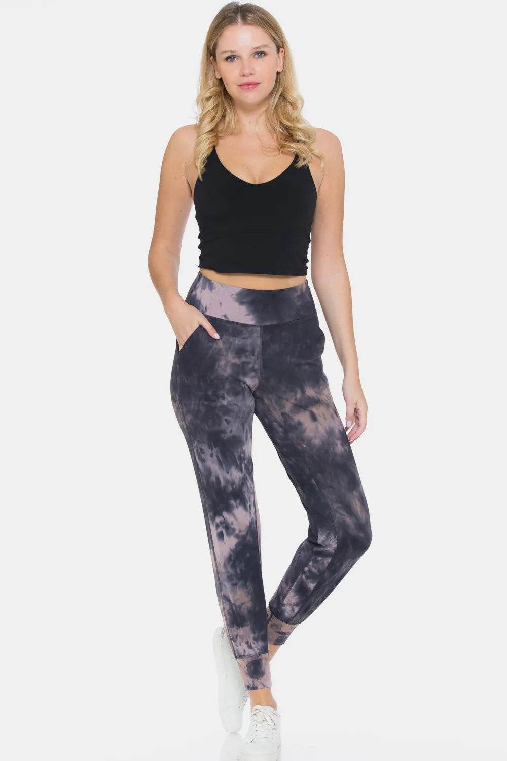 Leggings Depot Tie-Dye High Waist Cropped Leggings Trendsi 5b655c4b-00dc-439f-bd66-a2dac8f4d876-Max