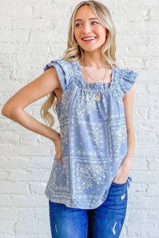 And The Why Boho Print Ruffle Baby Doll Tank Top Trendsi 5b9c6d5fe36b47ddb66858762740c5b4-Max-Origin