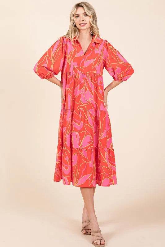 Mittoshop Tiered Printed Collared Neck Midi Dress Trendsi 5beeebf0-9e40-465b-9b86-07b0a0e9bac1-Max