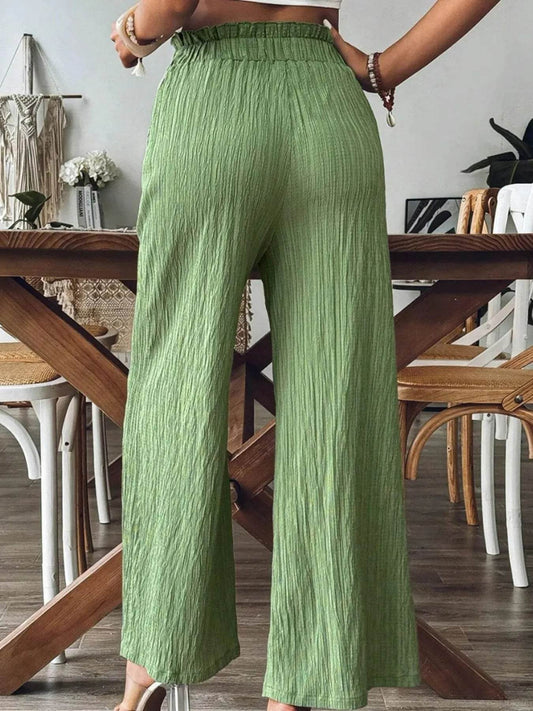 Textured Wide-Leg Pants Trendsi 5c6de03217f54f719745f622eab8e42f-Max-Origin