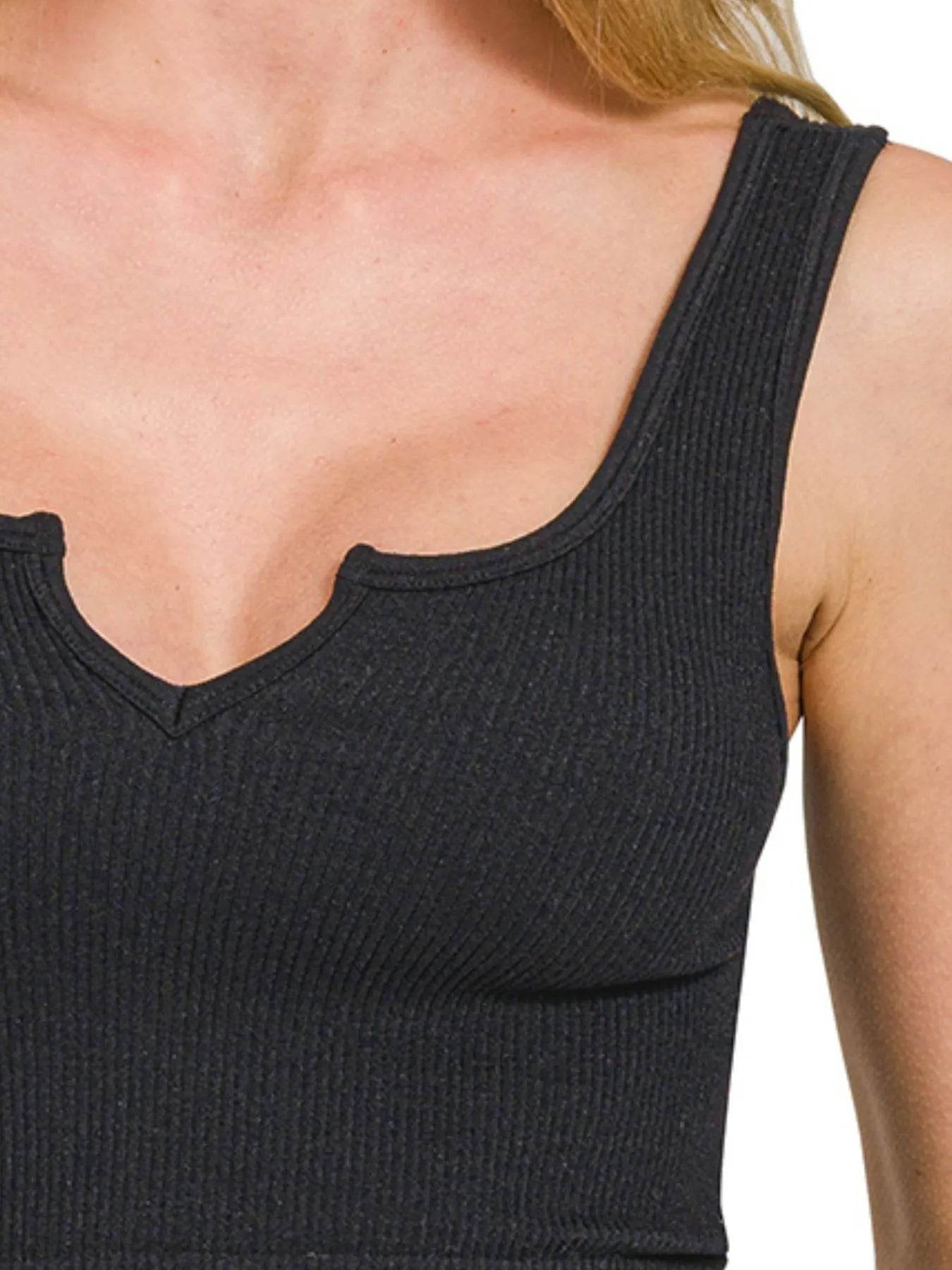 Zenana Seamless Split Neck Bra Tank Top Trendsi 5c9e5171-c669-453c-a4ea-bd6920e6caef-Max-Origin