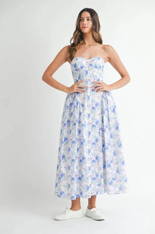 MABLE Sweetheart Neckline Floral Printed Midi Dress Blue Trendsi 5d2b419b2f6d4523bcd0ec369142665a-Max-Origin