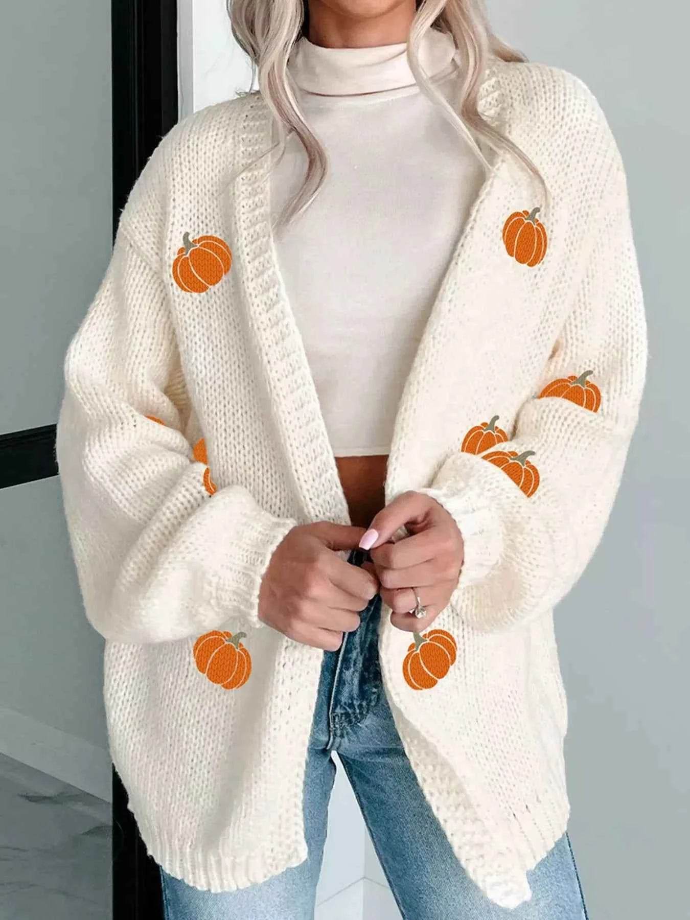 Halloween Pumpkin Embroidered Knit Cardigan Trendsi 5de77c0d-83d9-466f-ac4d-99c0ca1d4120-Max-Origin