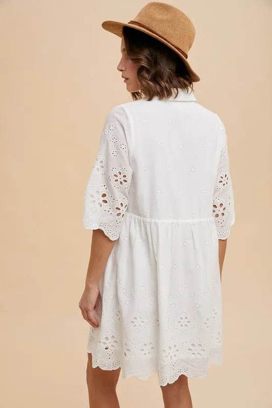 Annie Wear Embroidered Scallop Edge Detail Mini Shirt Dress Trendsi 5e6d3d16762f4e20a71a46a8c0150c93-Max-Origin