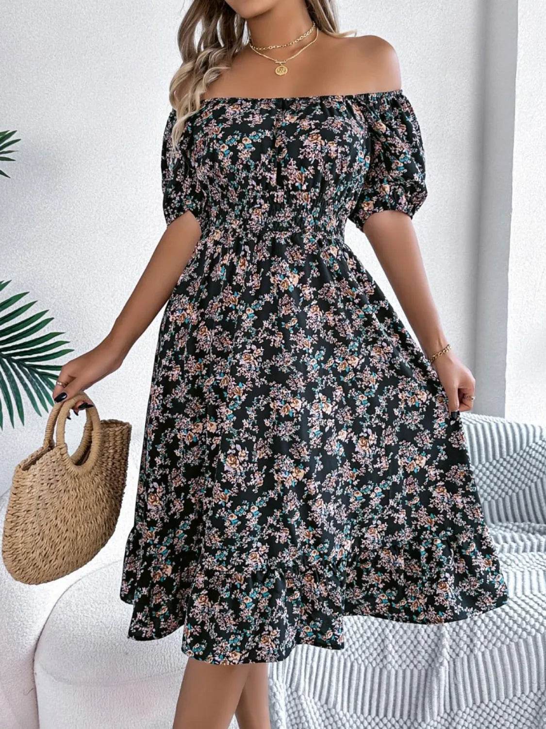 Ruffled Hem Floral Puff Sleeve Dress Trendsi 5e724ac1-8ced-4b30-8899-49ceed8918f9-Max-Origin