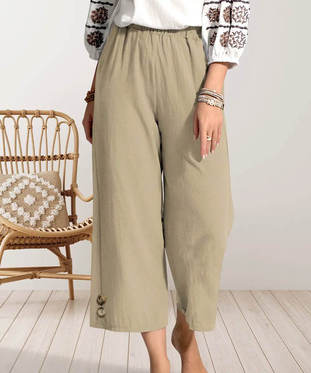Wide Leg Cropped Pants Khaki Trendsi 5e8606b5-9949-48c6-86f6-6d3ca20b654a-Max-Origin