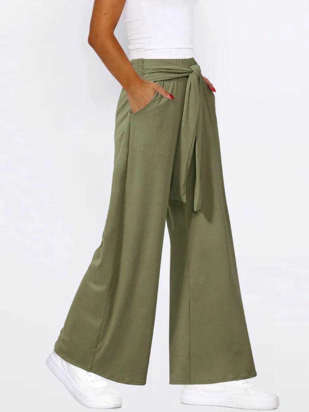 Tied Wide Leg Pants with Pockets Trendsi 5ec3186f-6217-4c0d-8576-b69146ae8a44-Max