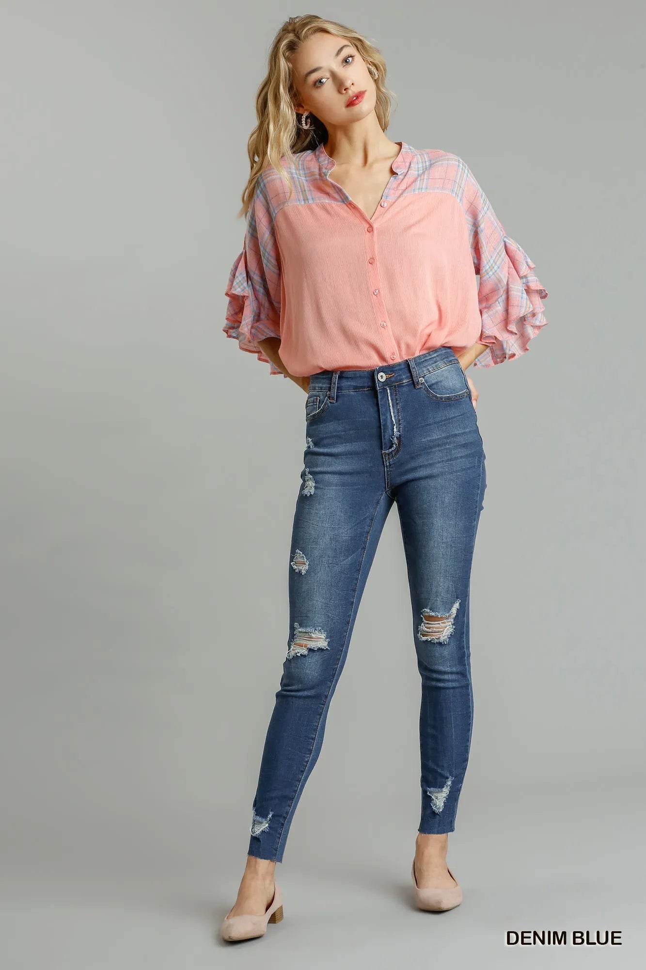 Umgee Distressed Skinny Jeans with Pockets Trendsi 5ec8130f-5f0f-4074-8df8-8667a42dbef3-Max-Origin