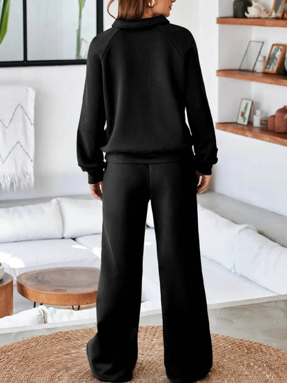 Collared Sweatshirt and High Waist Pants Active Set Trendsi 5fbcb68f-4192-41e4-9846-6b89c1505337-Max-Origin