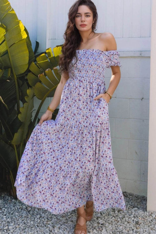 Tiered Floral Shirred High Waist Maxi Dress Lavender Trendsi 608f76ed-4c15-4e81-af12-2ba3e8d25d5b-Max-Origin