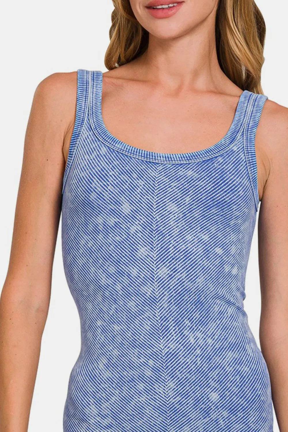 Zenana Ribbed Scoop Neck Tank Trendsi 60b53596-fe63-4ac2-a1e1-3b5b5801619e-Max