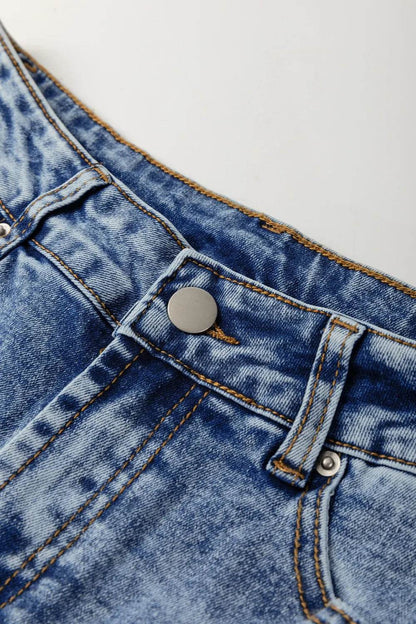 High-Waisted Wide-Leg Cuffed Jeans Trendsi 60bb5250-08e5-4594-aa9d-0b20038781bc-Max-Origin