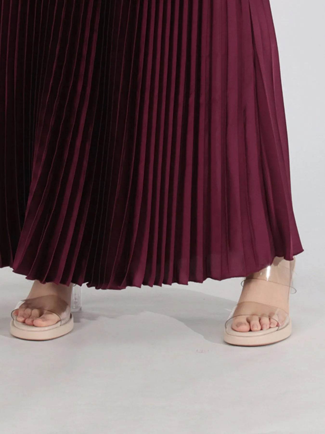 Button Up Long Sleeve Top and Pleated Skirt Set Trendsi 60d8934e-ccf3-4b59-af62-95937ccd8aee-Max-Origin