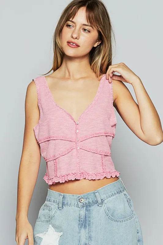 POL Lace Detail V-Neck Cropped Tank Blush Pink Trendsi 60dec6e6-1041-4f97-9556-6dbefe489b32-Max