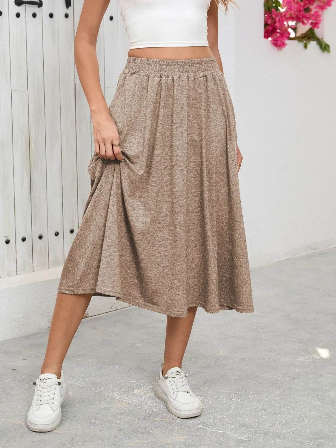 Elastic Waist Skirt With Pockets Trendsi 614bcca6-c041-4057-813d-ccadf3f28974-Max-Origin