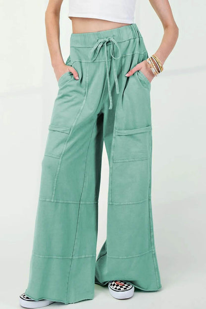 Mineral Wash Exposed Seam Drawstring High Waist Wide Leg Cargo Pants Trendsi 6156d7fe-5097-4cb8-ad74-4a3ca8fb7343-Max-Origin