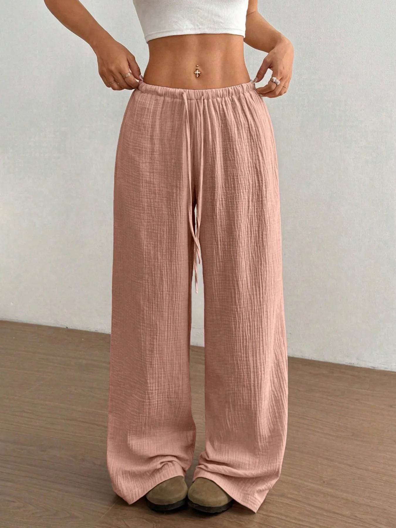 Drawstring Wide-Leg Casual Pants Trendsi 615db99aa15f416e83915858fa954c3c-Max-Origin